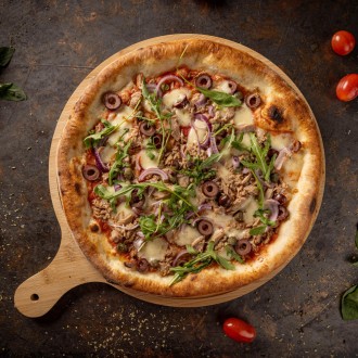 참치모자렐라피자